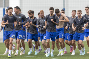 ČEKAJUĆI DINAMO - Filip Živković, Emin Hasić, Hrvoje Babec, Kresimir Vrbanac/Foto PIXSELL