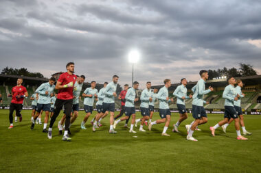 RASTRČAVANJE - Trening Bijelih na Huvepharma Areni/Foto V. MAVROVIĆ/HNK RIJEKA