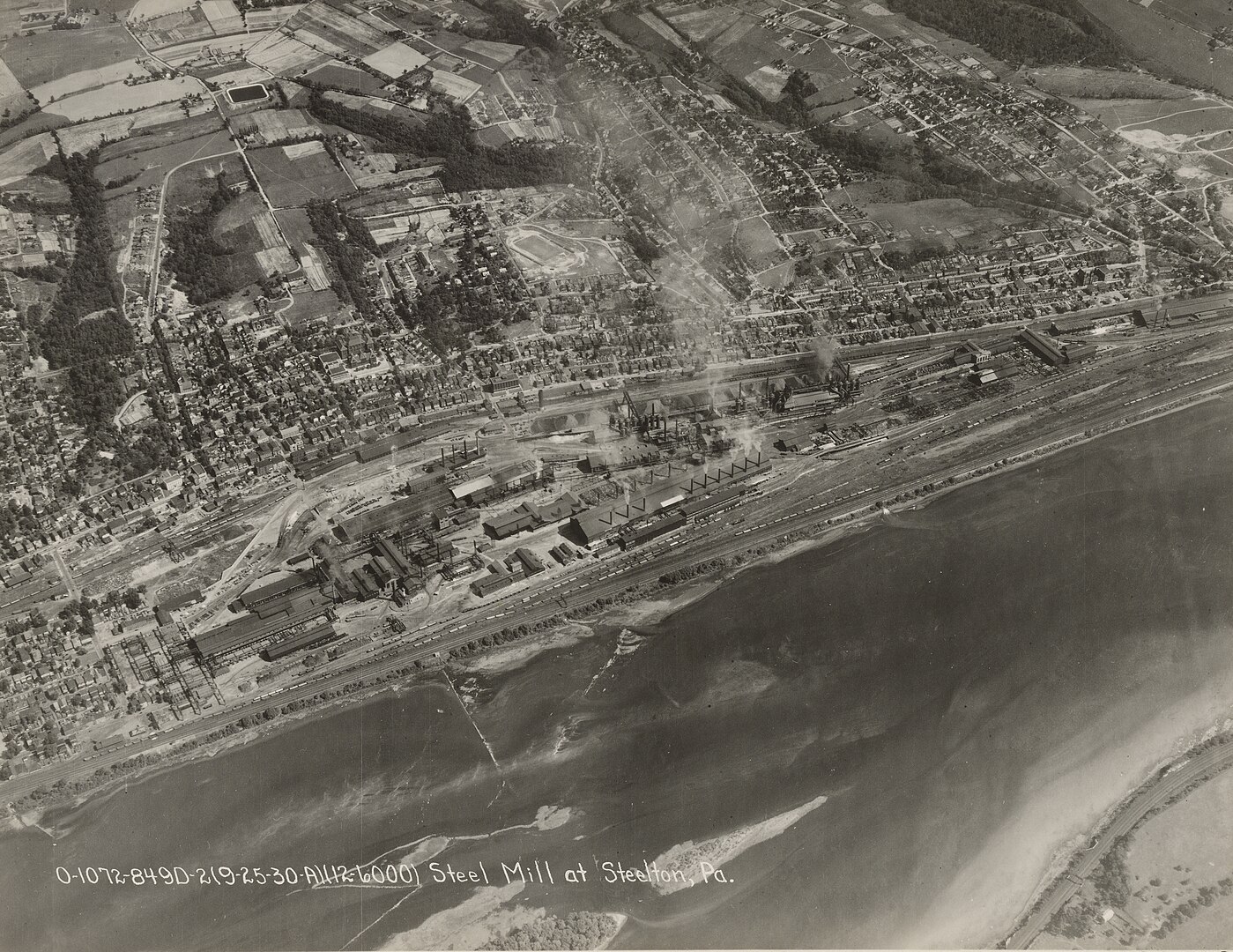 Čeličana Steelton 1930. godine / Foto U.S. National Archives and Records Administration; Wikimedia Commons