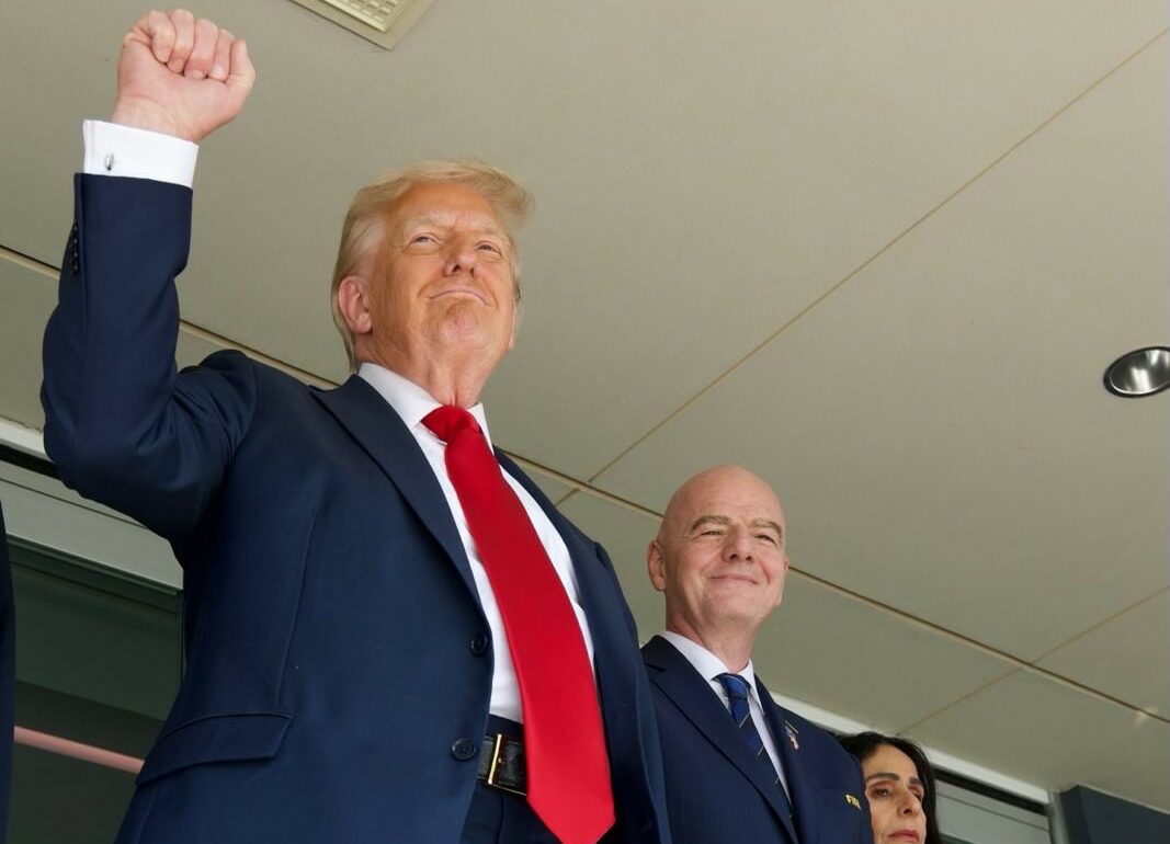 Donald Trump i Gianni Infantino/Foto FB The White House