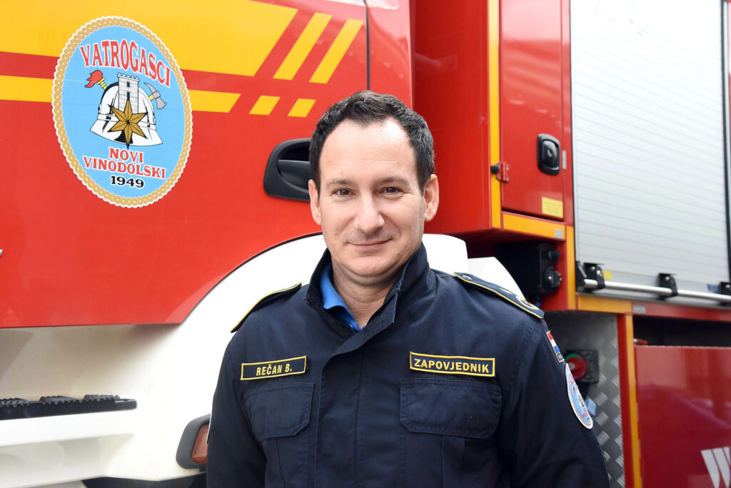 Boris Rečan, zapovjednik DVD-a San Marino / Foto: S. Drechsler