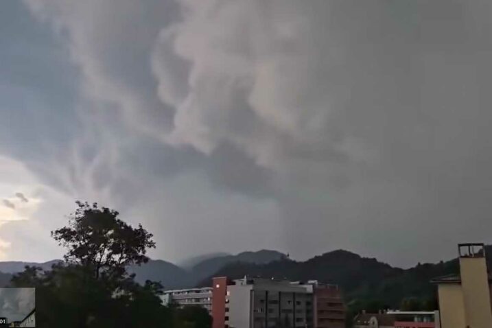 Screenshot / MeteoInfo Slovenija / Facebook
