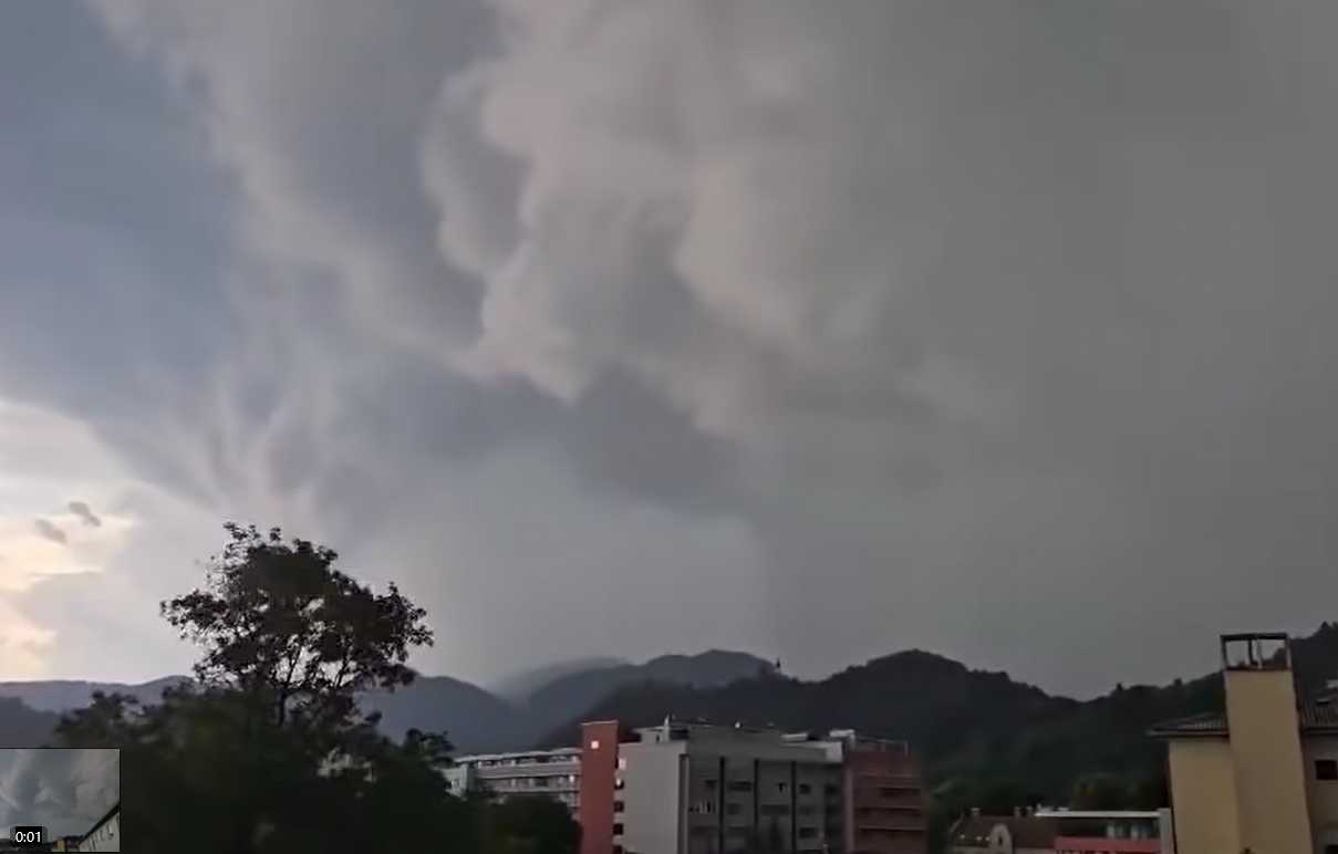 Screenshot / MeteoInfo Slovenija / Facebook