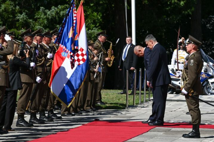 Zoran Milanović i Rumen Radev / Foto Ured predsjednika