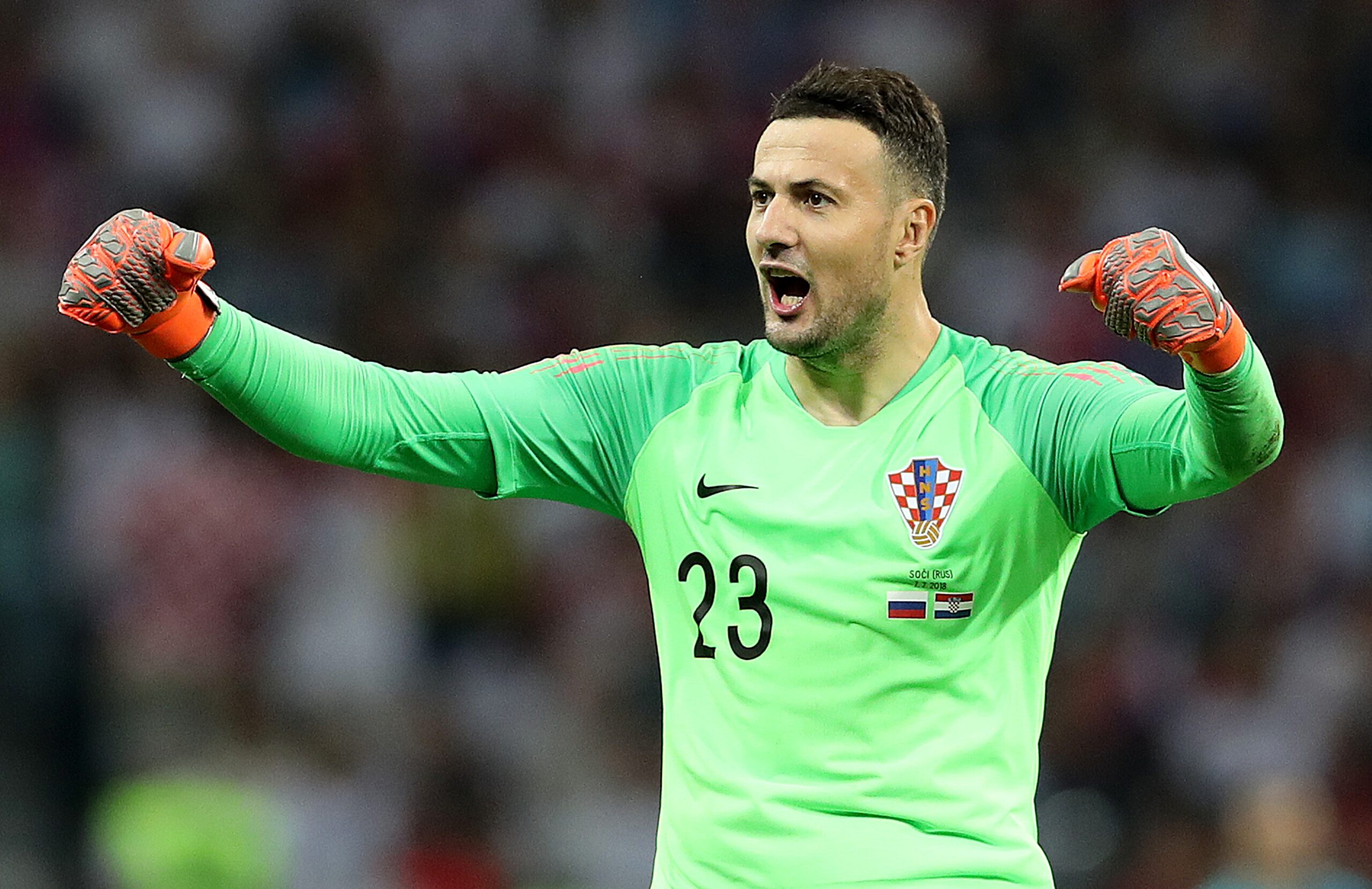 Danijel Subašić u Sočiju 7. srpnja 2018./Foto PIXSELL