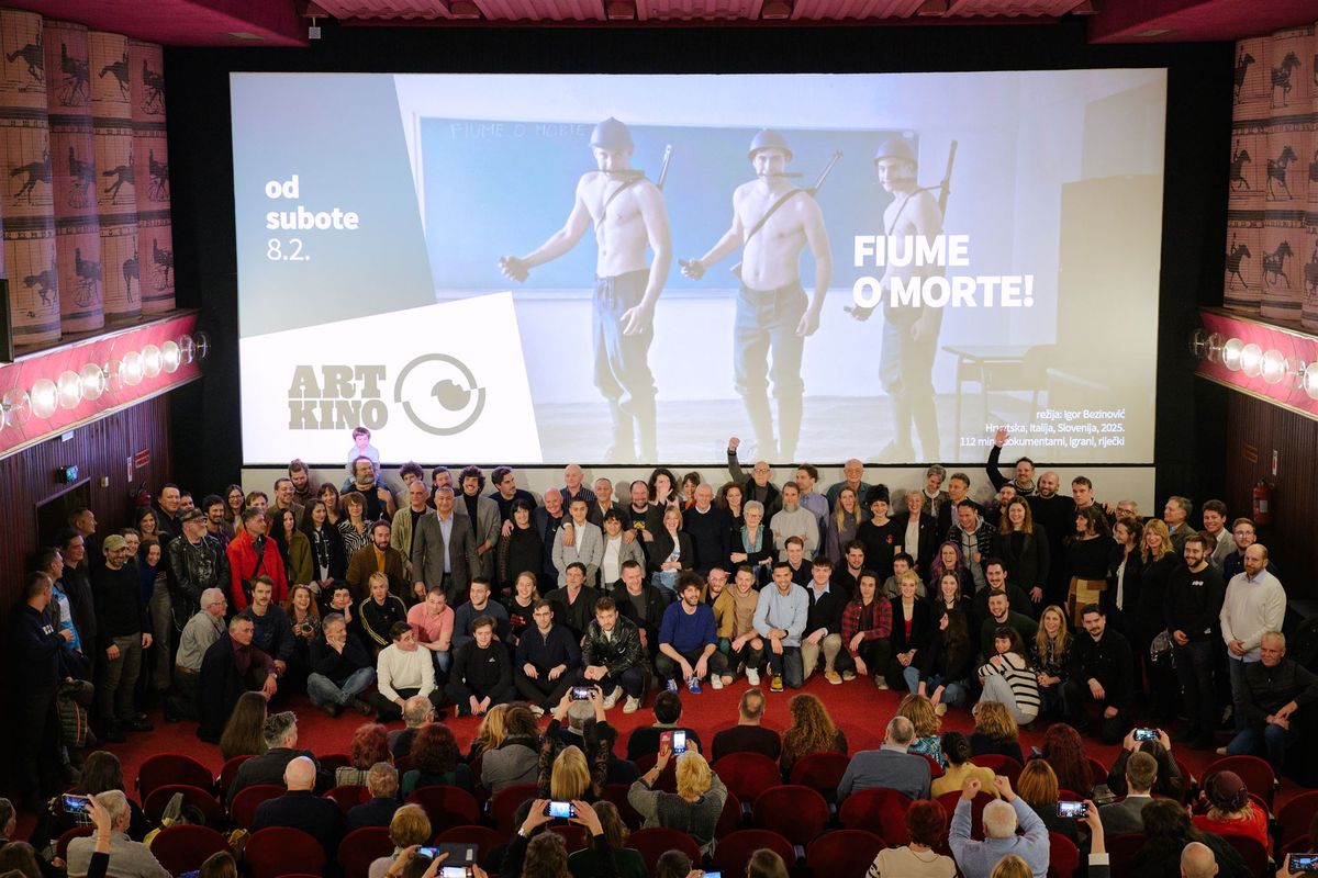 Premijera filma Fiume o morte! / Foto Art-kino Croatia