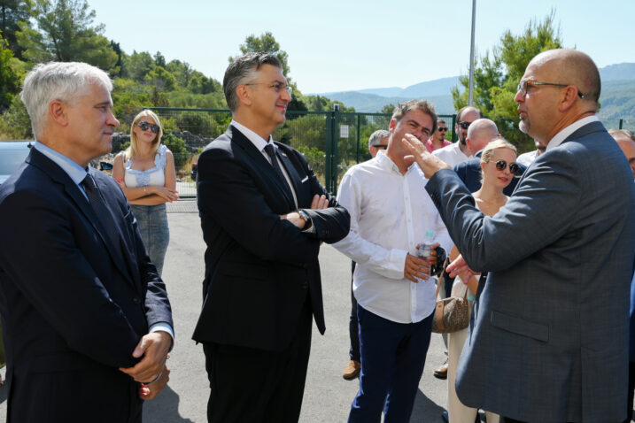 Andrej Plenković u Starom Gradu na Hvaru