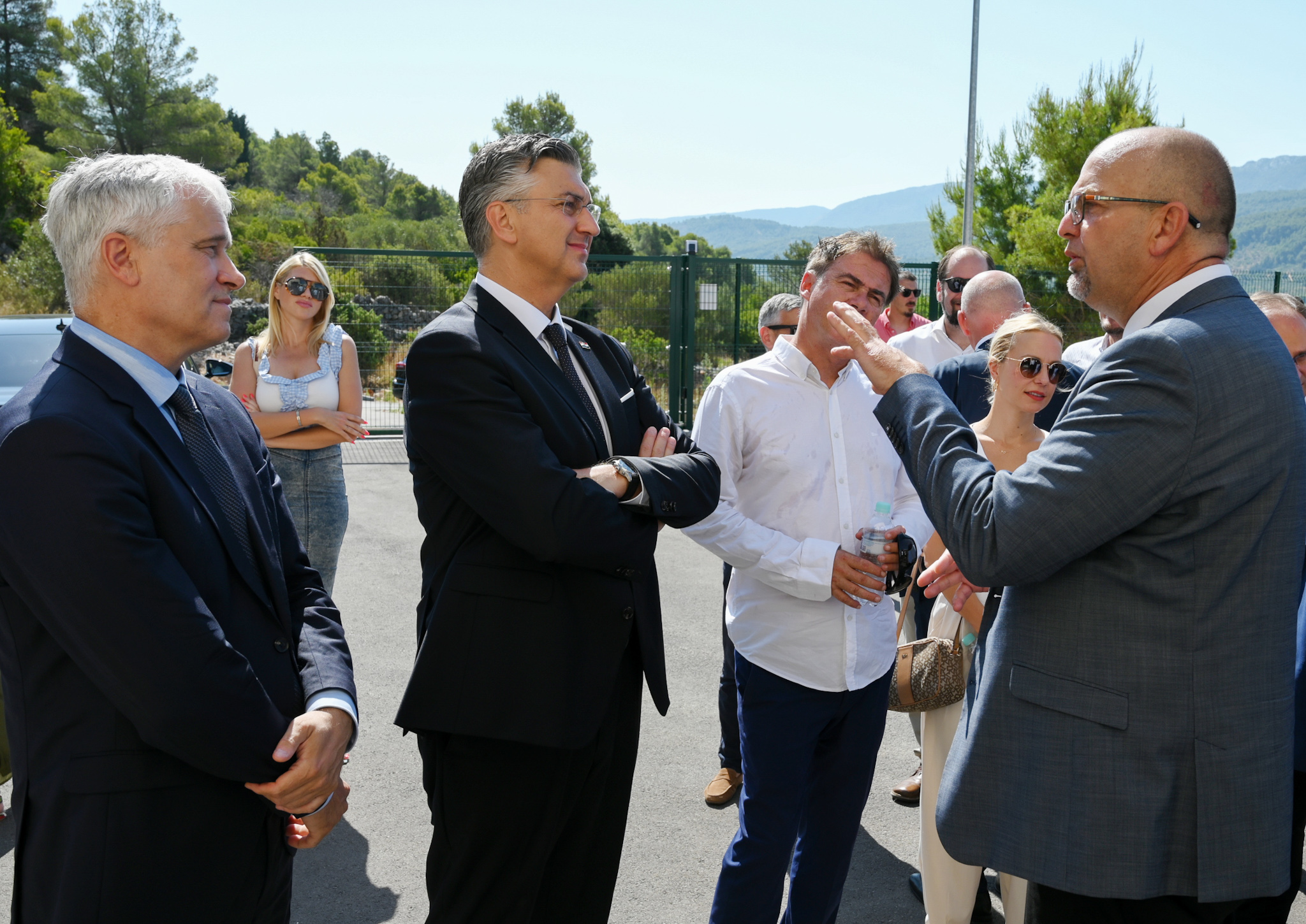 Andrej Plenković u Starom Gradu na Hvaru