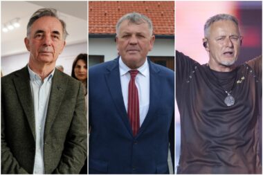 Milorad Pupovac, Dražen Mufić, Marko Perković Thompson / Arhiva NL, PIXSELL