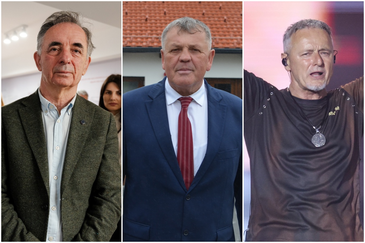 Milorad Pupovac, Dražen Mufić, Marko Perković Thompson / Arhiva NL, PIXSELL