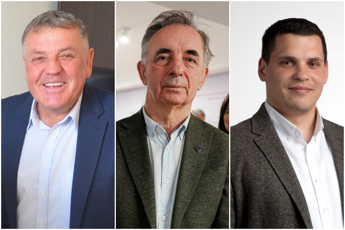 Dražen Mufić, Milorad Pupovac, Milan Mamula / Foto: Arhiva NL, Facebook