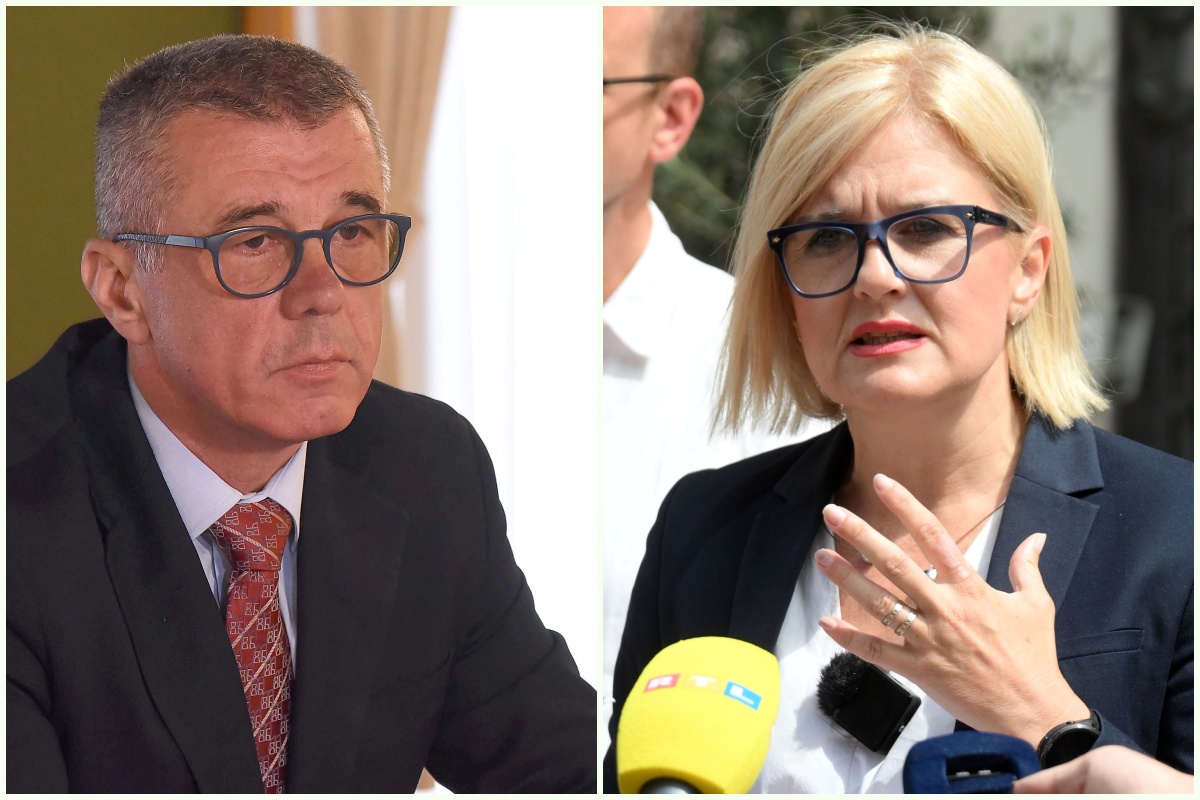 Željko Smojver, Iva Rinčić / Foto: Arhiva NL