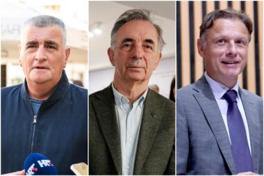 Miro Bulj, Milorad Pupovac, Gordan Jandroković / Foto Novi list, Pixsell