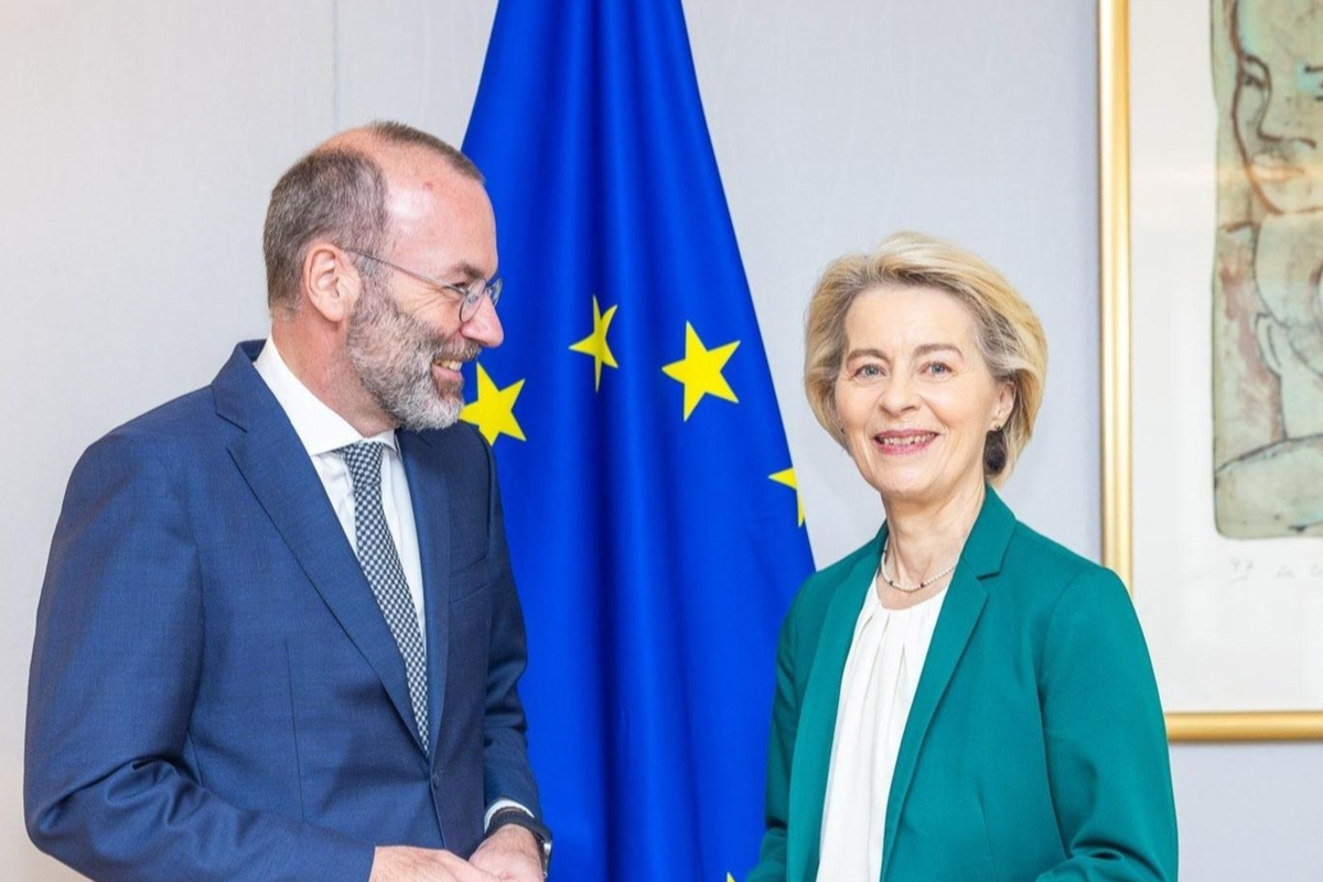 Manfred Weber i Ursula von der Leyen / Foto Facebook Manfred Weber