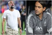 Pep Guardiola i Simone Inzaghi/Foto REUTERS