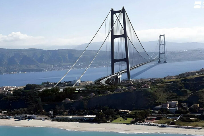 Most između Sicilije i kopna Italije / foto trettodimessina.it