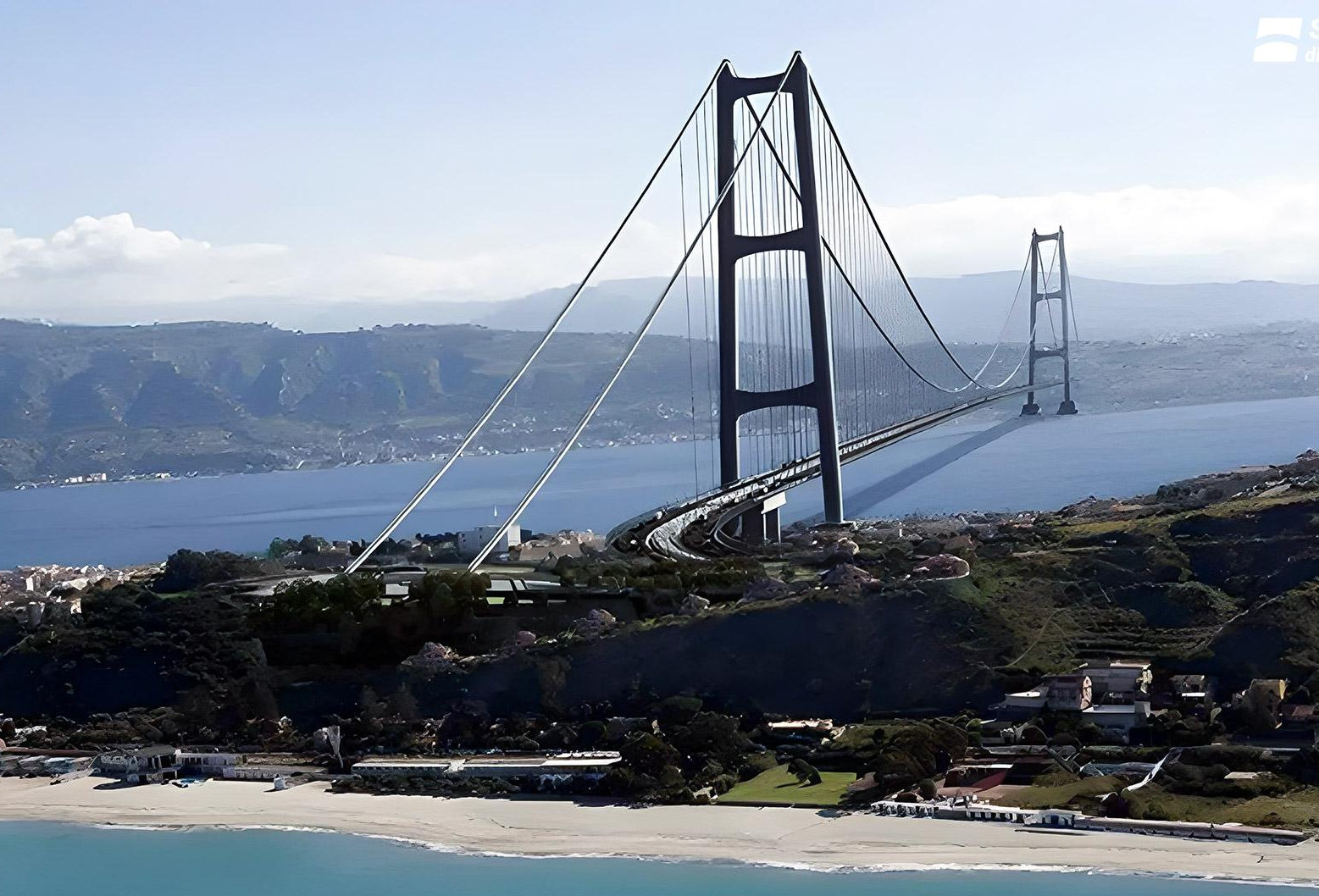 Most između Sicilije i kopna Italije / foto trettodimessina.it