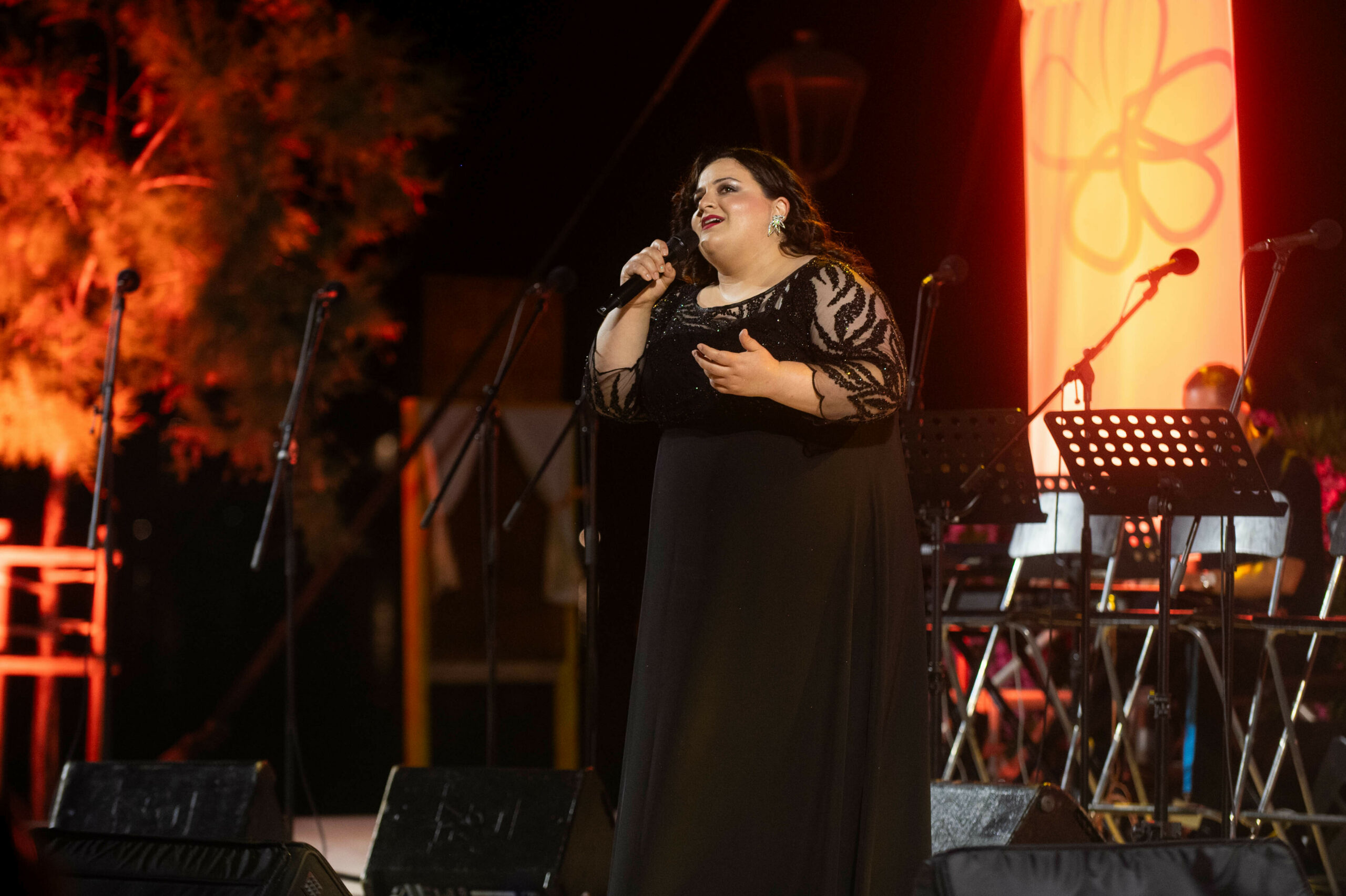 Andrina Frleta na prvoj večeri festivala MIK, u Bakru na Žalu ribara. Foto: Ana Križanec
