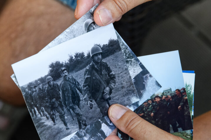 Sjećanje na vojnog druga Valtera Zubčića / Foto: Luka JELIČIĆ
