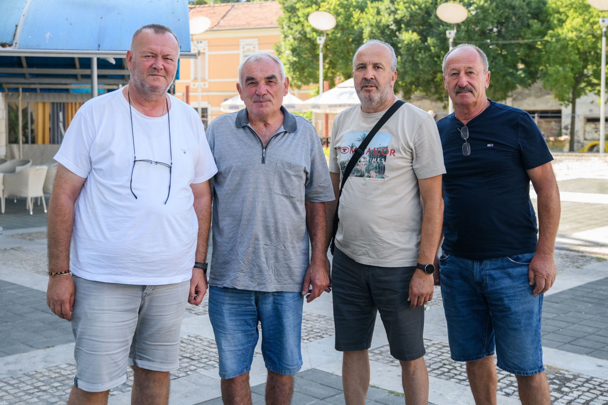 Valterovi suborci - Šime Grabovac, Jure Zubčić, Željko Demo i Dragan Peša / Snimio: Luka Jeličić