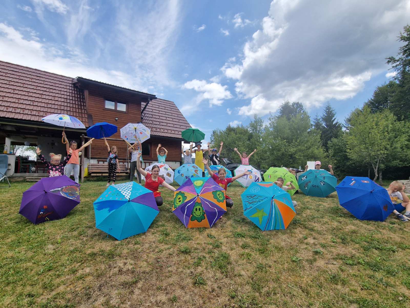 Oslikani kišobrani / Foto Sandra ŽAGAR