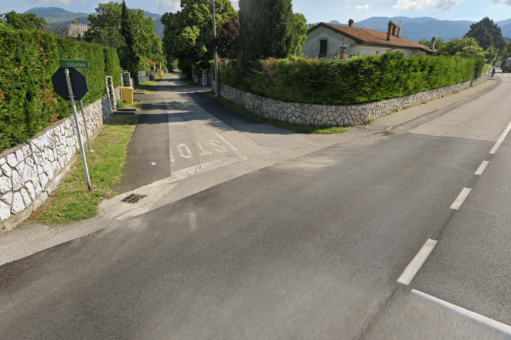 Težačka ulica u Dražicama / Foto OPĆINA JELENJE