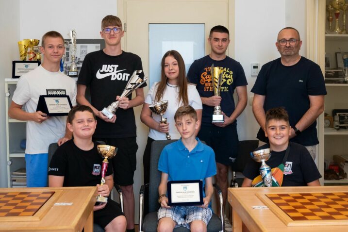 ŠK Crikvenica - Ivano Tomljanović, Vid Krešić, Ema Hajdinić, Ivano Sundać, Nikola Sundać (gore), Alan Katušić, Ivan Ivančić, Patrik Samardžić (dolje) / Foto Ana Križanec