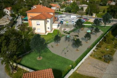 Simulacija novog dječjeg igrališta u Podhumu / Foto OPĆINA JELENJE