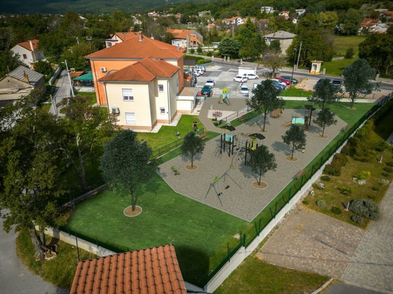 Simulacija novog dječjeg igrališta u Podhumu / Foto OPĆINA JELENJE