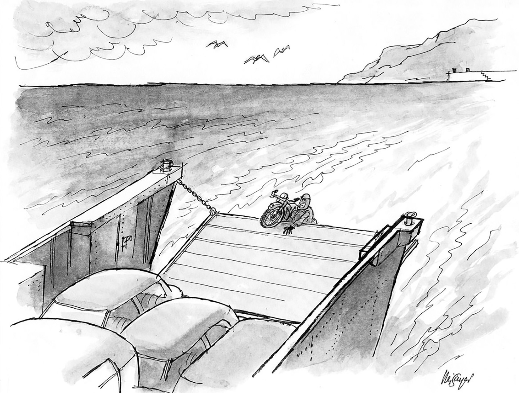 Na Oscarfestu je sa svojim radovima sudjelovao i poznati karikaturist Oto Reisinger, ovo je njegov rad
