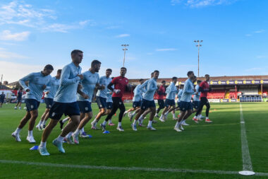 TRENING NA UGODNIH 20 CELZIJEVIH STUPNJEVA - Momčad Rijeke/Foto V. MAVROVIĆ/HNK RIJEKA