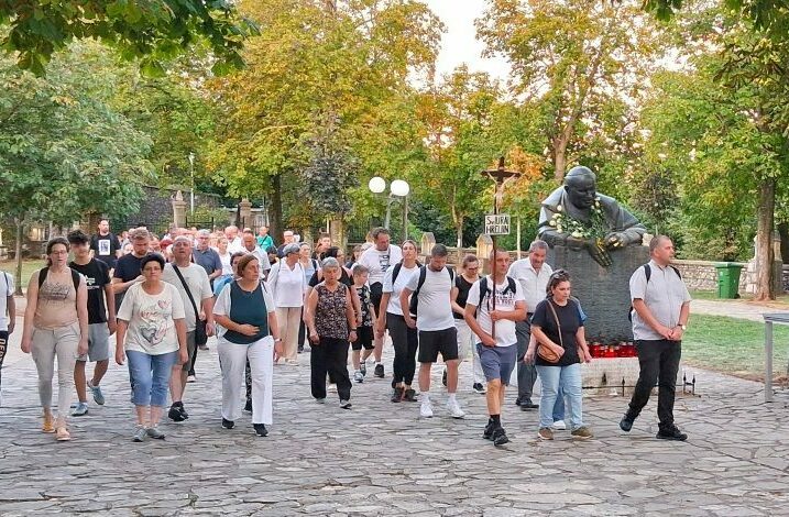 Hodočasnici na Trsatu / Foto RIJEčKA NADBISKUPIJA