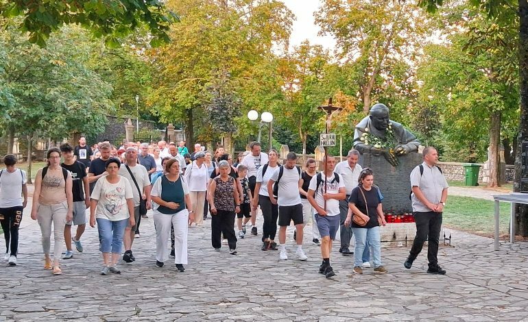 Hodočasnici na Trsatu / Foto RIJEčKA NADBISKUPIJA
