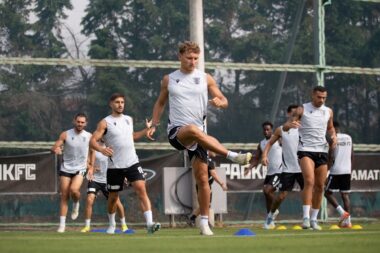 Luka Ivanušec, Fedor Chalov i Georgios Giakoumakis/Foto FC PAOK