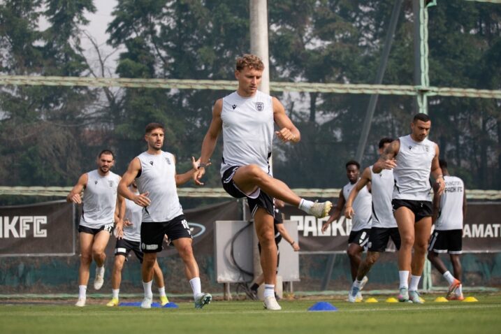 Luka Ivanušec, Fedor Chalov i Georgios Giakoumakis/Foto FC PAOK