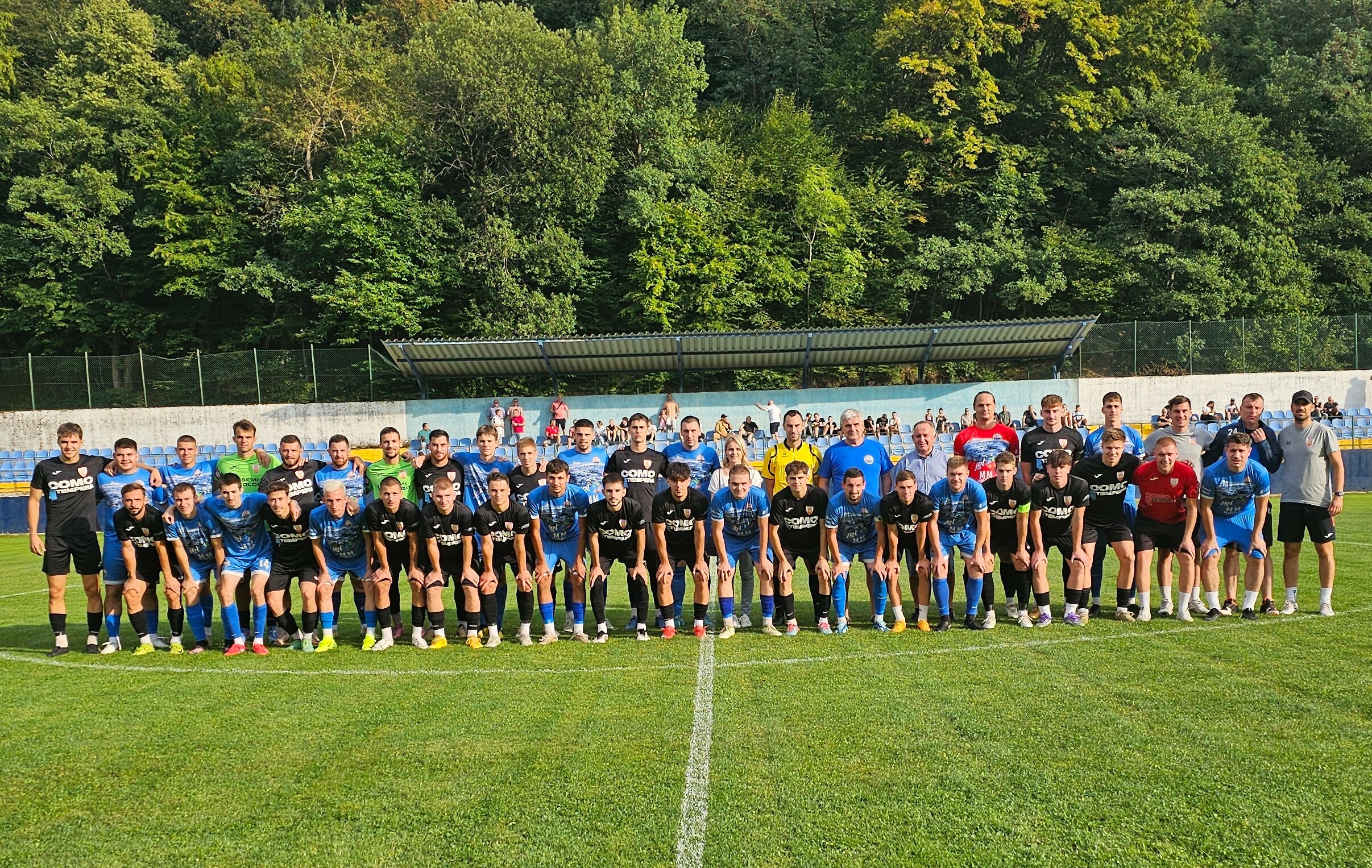 Prijateljska nogometna utakmica NK Klana - NK Grobničan / Foto: NK Klana