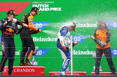 Max Verstappen, Oscar Piastri i Isack Hadjar/Foto X/FORMULA 1