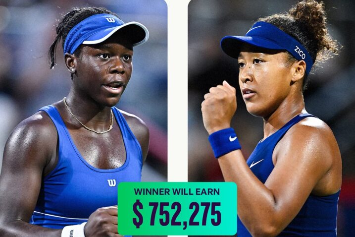 Victoria Mboko i Naomi Osaka/Foto FB WTA