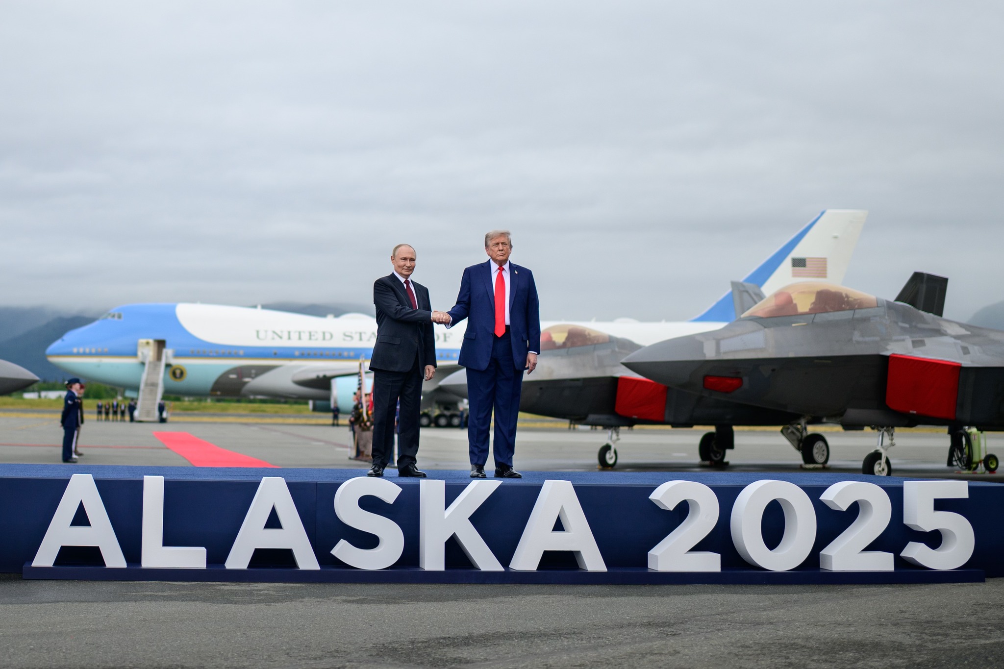 Vladimir Putin i Donald Trump na Aljasci / Foto: White House, Facebook