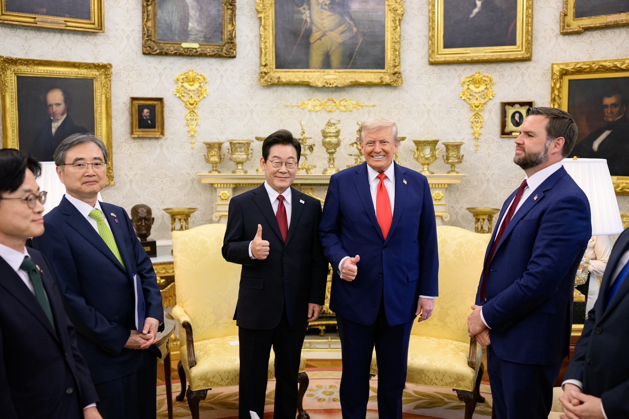 Lee Jae Myung i Donald Trump / Official White House Photo by Daniel Torok