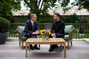 Keir Starmer i Vladimir Zelenski / Foto: Ured predsjednika Ukrajine / https://www.president.gov.ua