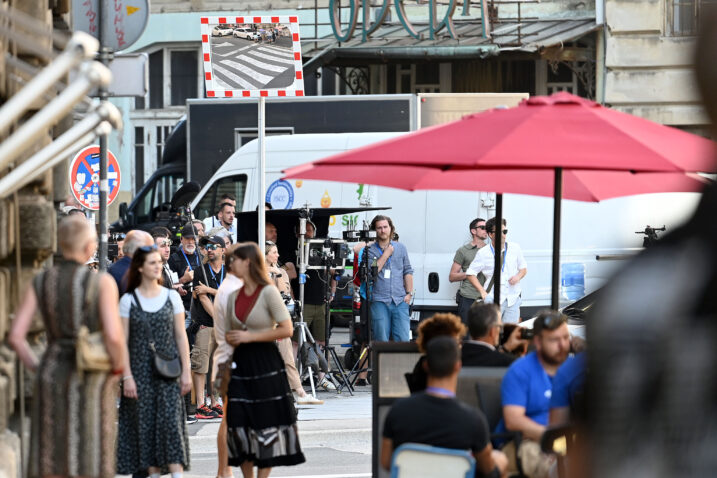 Snimanje »Operacije Šakal« u Ulici Dolac, Foto: Vedran Karuza