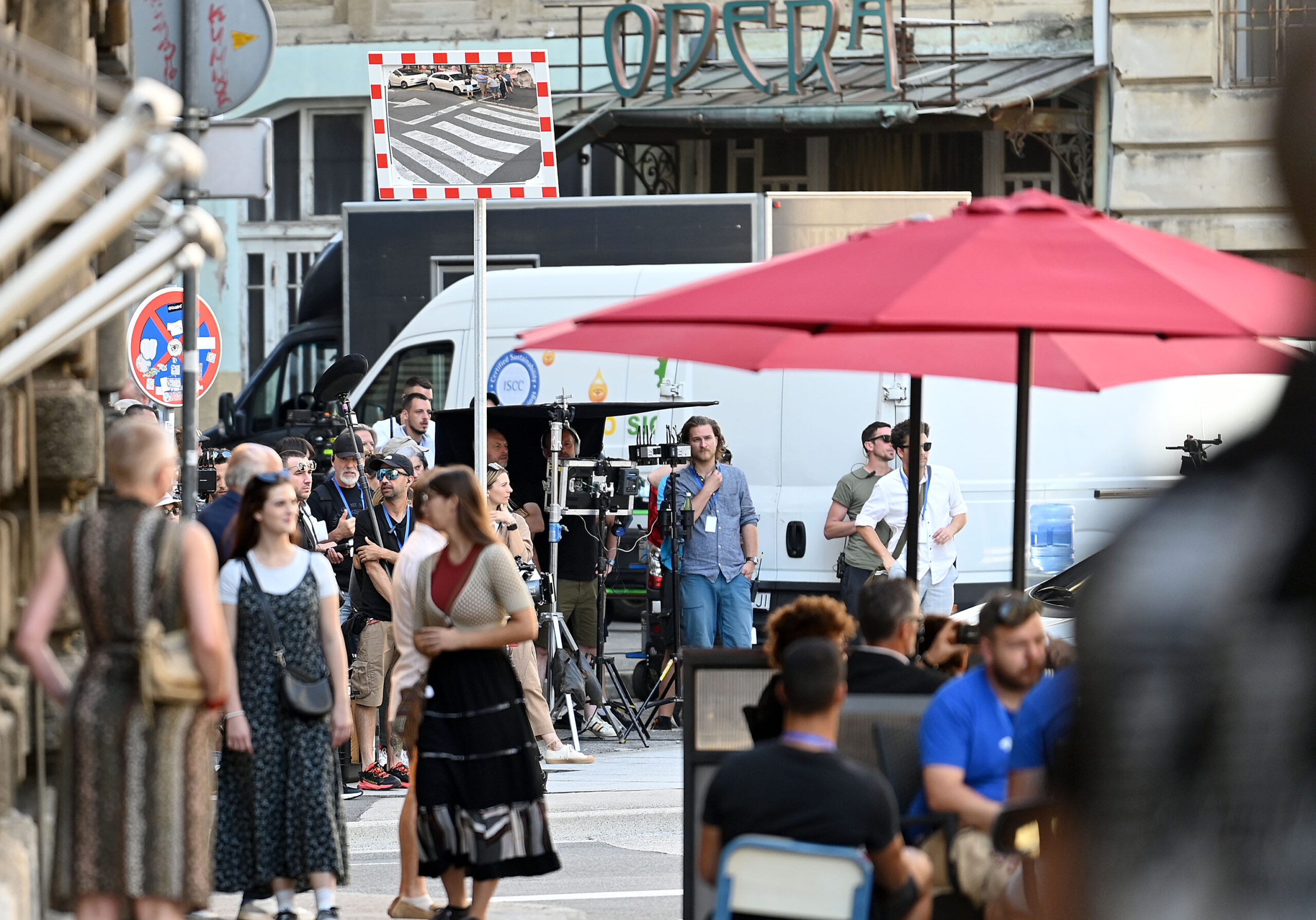 Snimanje »Operacije Šakal« u Ulici Dolac, Foto: Vedran Karuza
