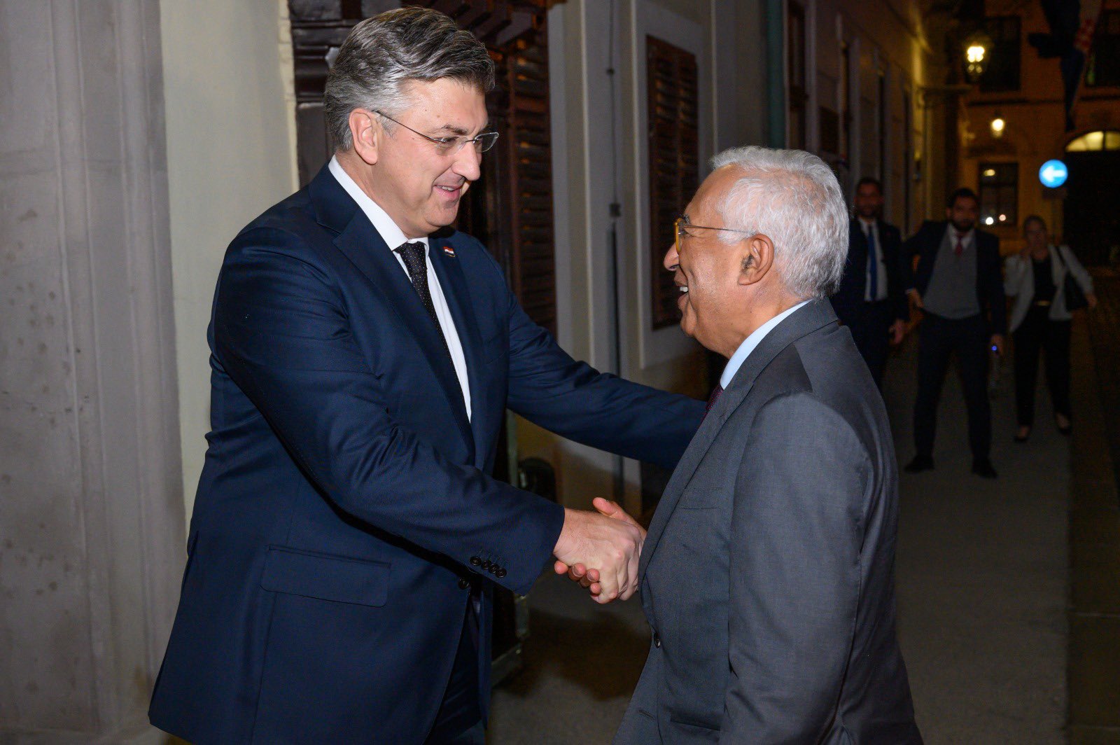 Andrej Plenković i Antonio Costa / Foto Twitter Andrej Plenković