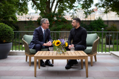 Keir Starmer i Volodimir Zelenskij / Foto Ured predsjednika Ukrajine