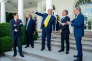 Marco Rubio, Donald Trump i Steve Witkoff / Foto White House