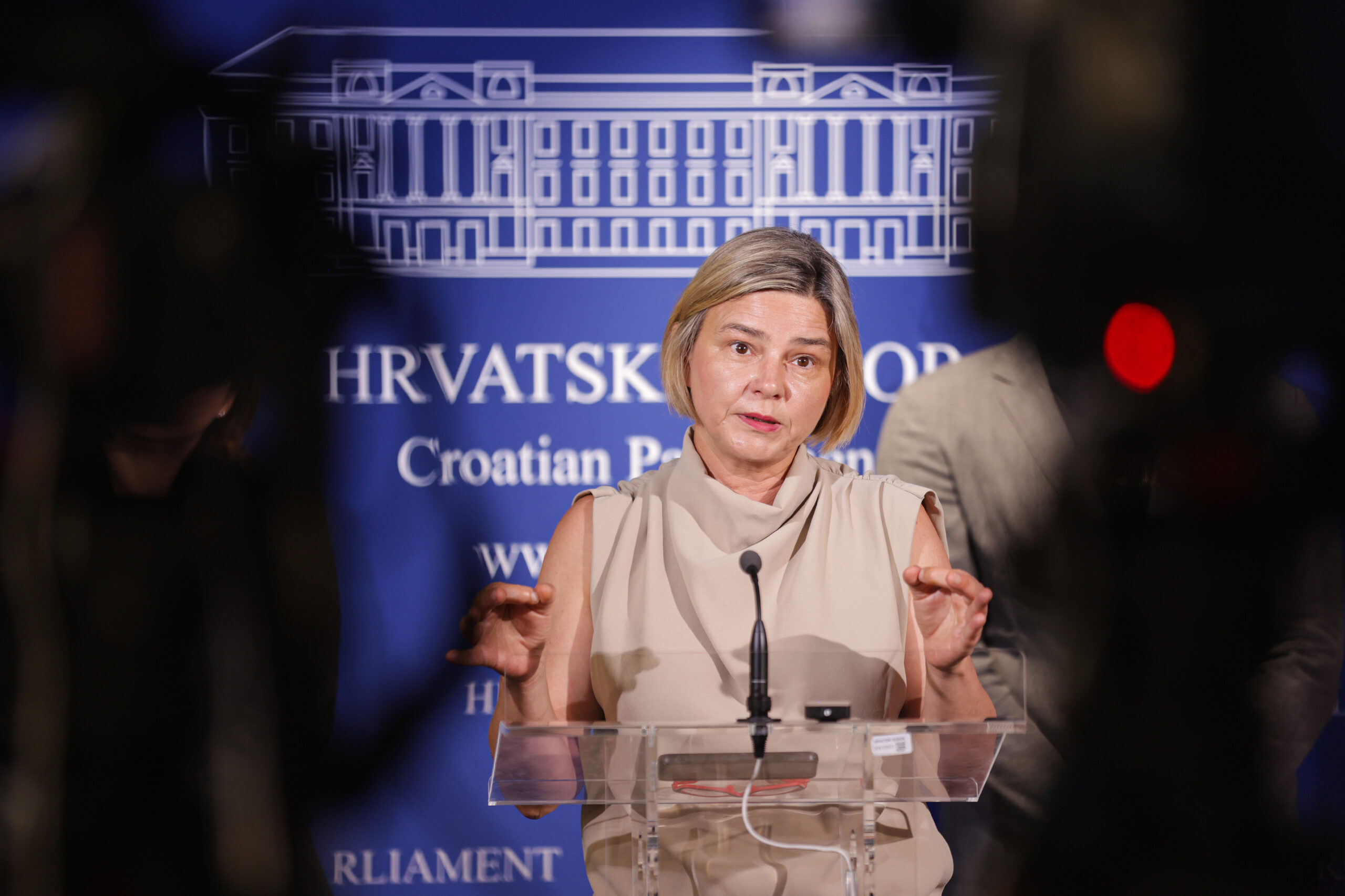 Sandra Benčić / Možemo! Foto: Luka Stanzl/PIXSELL