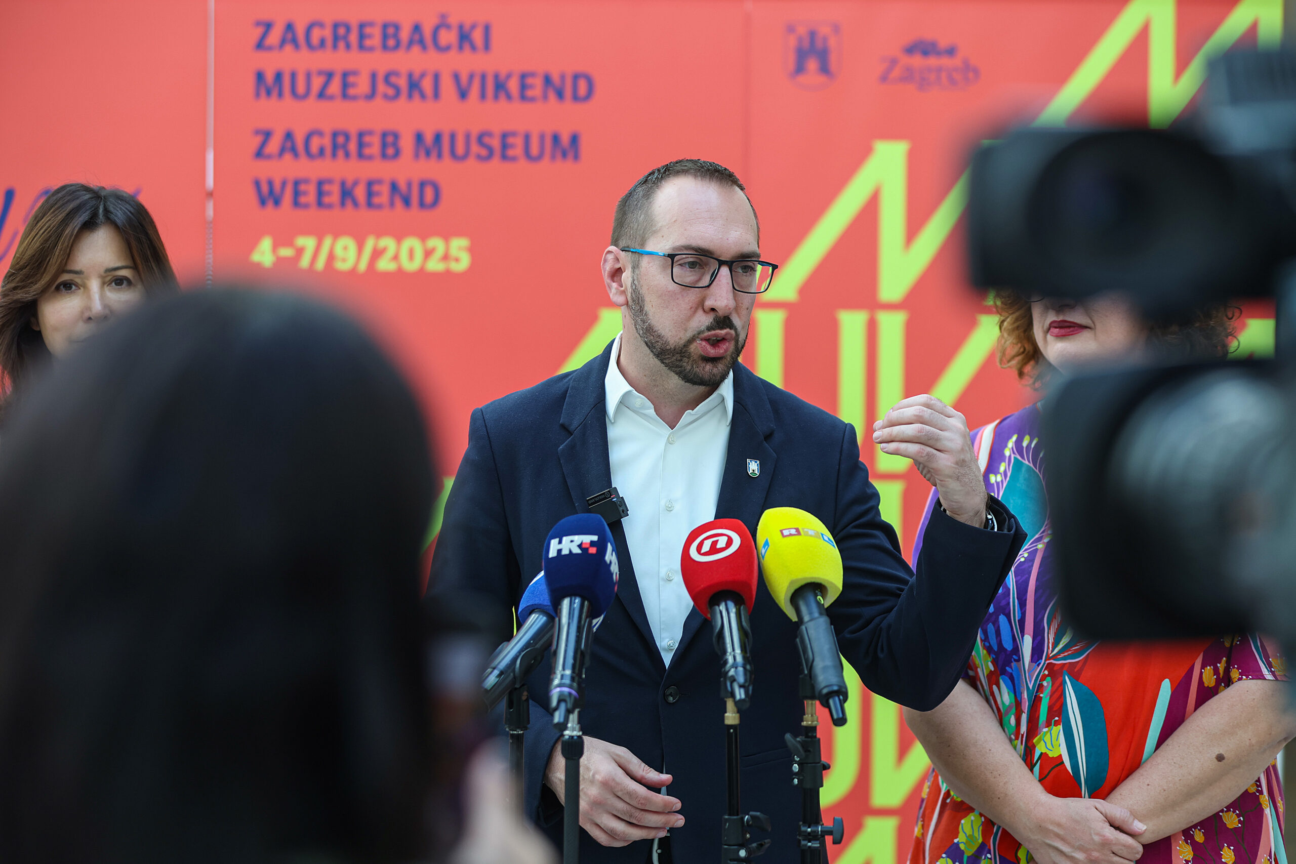 Zagrebački gradonačelnik Tomislav Tomašević izrazio dobrodošlicu organizatoru zabranjenog festivala u Benkovcu i pozvao ih da festival održe u Zagrebu / Foto: Goran Stanzl/PIXSELL