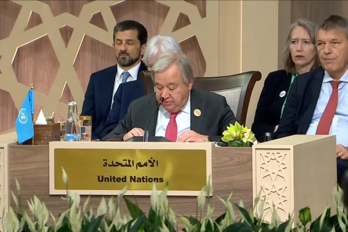 Antonio Guterres / Foto Screenshot / UN