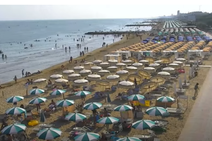 Plaža Jesolo Pineta / Foto Screenshot